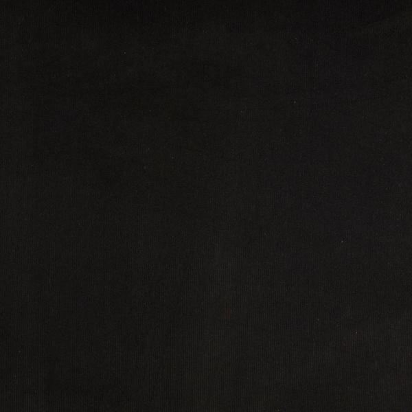 Cord-Stretch, uni, schwarz